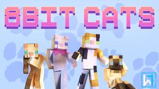 Thumbnail of the Minecraft Bedrock Marketplace product 8bit Cats created by Waypoint Studios.