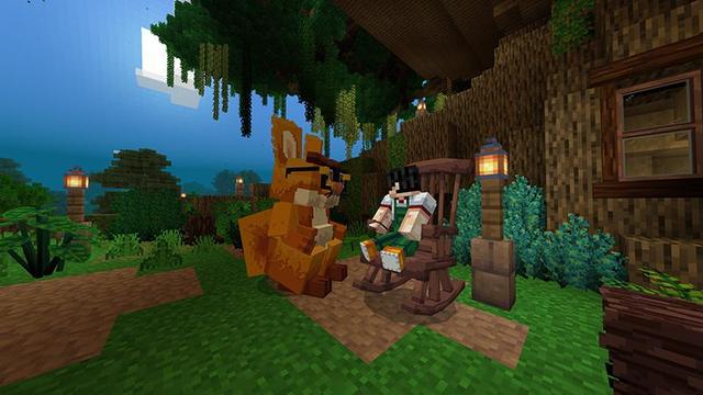 Screenshot of the Minecraft Bedrock Marketplace product A Blooming Dimension created by Waypoint Studios.