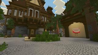 Screenshot of the Minecraft Bedrock Marketplace product Acid Parkour created by Waypoint Studios.