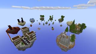 Screenshot of the Minecraft Bedrock Marketplace product Ages Skyblock created by Waypoint Studios.