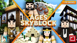 Thumbnail of the Minecraft Bedrock Marketplace product Ages Skyblock created by Waypoint Studios.