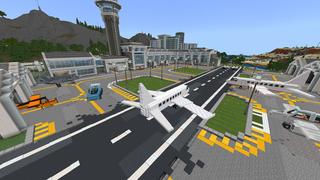 Screenshot of the Minecraft Bedrock Marketplace product Airport City created by Waypoint Studios.