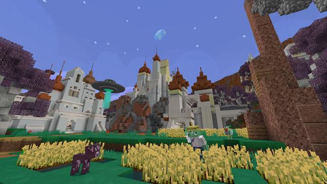 Screenshot of the Minecraft Bedrock Marketplace product Alien Empire created by Waypoint Studios.