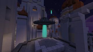 Screenshot of the Minecraft Bedrock Marketplace product Alien Empire created by Waypoint Studios.
