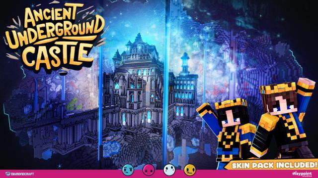 Thumbnail of the Minecraft Bedrock Marketplace product Ancient Underground Castle created by Waypoint Studios.