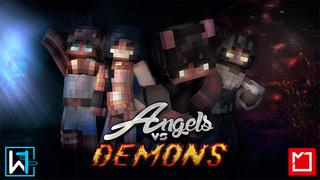 Thumbnail of the Minecraft Bedrock Marketplace product Angels vs Demons created by Waypoint Studios.