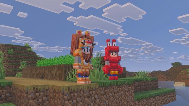 Screenshot of the Minecraft Bedrock Marketplace product Animal Armor+ created by Waypoint Studios.