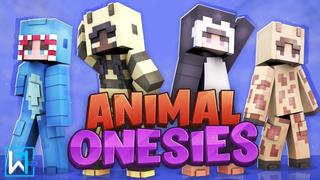 Thumbnail of the Minecraft Bedrock Marketplace product Animal Onesies created by Waypoint Studios.