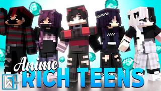 Thumbnail of the Minecraft Bedrock Marketplace product Anime Rich Teens created by Waypoint Studios.