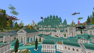 Screenshot of the Minecraft Bedrock Marketplace product Atlantis created by Waypoint Studios.