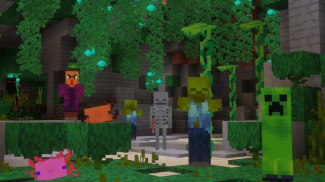 Screenshot of the Minecraft Bedrock Marketplace product Azure PVP created by Waypoint Studios.