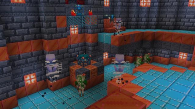 Screenshot of the Minecraft Bedrock Marketplace product Azure PVP created by Waypoint Studios.