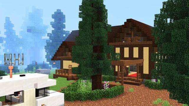 Screenshot of the Minecraft Bedrock Marketplace product Backrooms created by Waypoint Studios.