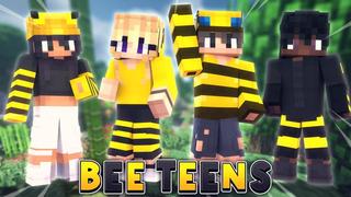 Thumbnail of the Minecraft Bedrock Marketplace product Bee Teens created by Waypoint Studios.