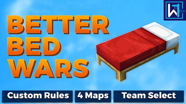 Thumbnail of the Minecraft Bedrock Marketplace product Better Bed Wars created by Waypoint Studios.
