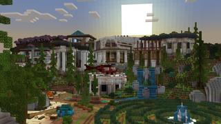 Screenshot of the Minecraft Bedrock Marketplace product Billionaire Mansion created by Waypoint Studios.