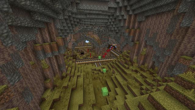 Screenshot of the Minecraft Bedrock Marketplace product Biome Parkour created by Waypoint Studios.