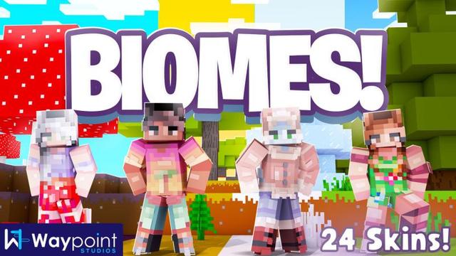 Thumbnail of the Minecraft Bedrock Marketplace product Biomes! created by Waypoint Studios.