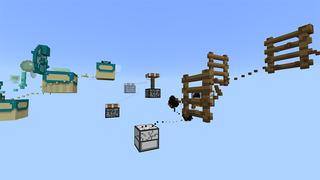Screenshot of the Minecraft Bedrock Marketplace product Block Parkour created by Waypoint Studios.