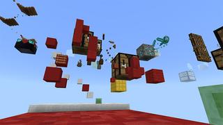 Screenshot of the Minecraft Bedrock Marketplace product Block Parkour created by Waypoint Studios.