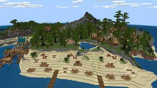 Screenshot of the Minecraft Bedrock Marketplace product Camp Adventure created by Waypoint Studios.