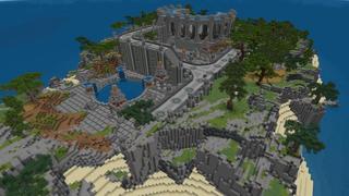 Screenshot of the Minecraft Bedrock Marketplace product Camp Adventure created by Waypoint Studios.