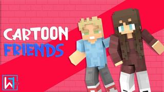 Thumbnail of the Minecraft Bedrock Marketplace product Cartoon Friends created by Waypoint Studios.