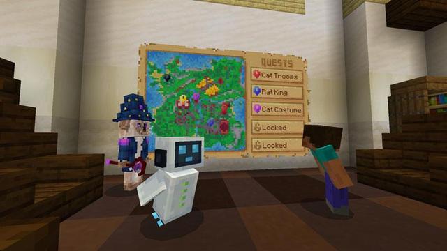 Screenshot of the Minecraft Bedrock Marketplace product CAT WORLD created by Waypoint Studios.