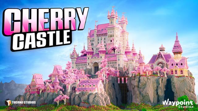 Thumbnail of the Minecraft Bedrock Marketplace product Cherry Castle created by Waypoint Studios.