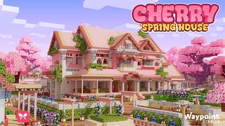 Thumbnail of the Minecraft Bedrock Marketplace product Cherry Spring House created by Waypoint Studios.