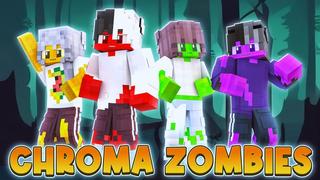 Thumbnail of the Minecraft Bedrock Marketplace product Chroma Zombies created by Waypoint Studios.