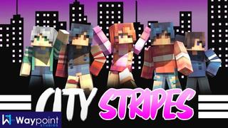 Thumbnail of the Minecraft Bedrock Marketplace product City Stripes created by Waypoint Studios.