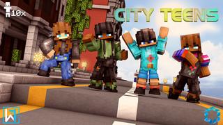 Thumbnail of the Minecraft Bedrock Marketplace product City Teens created by Waypoint Studios.