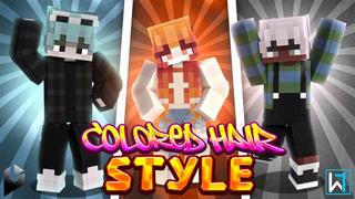 Thumbnail of the Minecraft Bedrock Marketplace product Colored Hair Style created by Waypoint Studios.