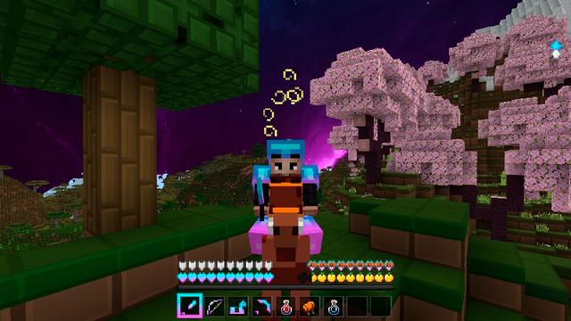 Screenshot of the Minecraft Bedrock Marketplace product Cotton Candy 16x PvP Pack created by Waypoint Studios.