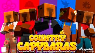 Thumbnail of the Minecraft Bedrock Marketplace product Country Capybaras created by Waypoint Studios.