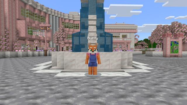 Screenshot of the Minecraft Bedrock Marketplace product Cozy Blossom House created by Waypoint Studios.
