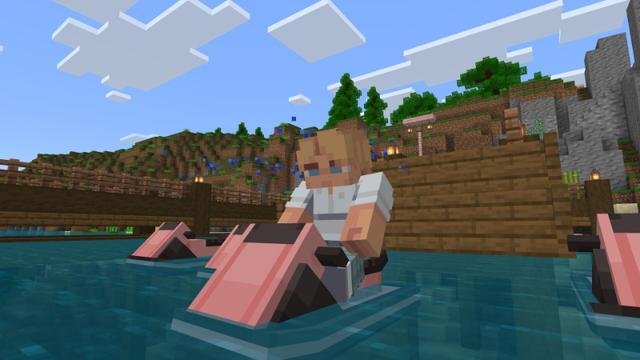 Screenshot of the Minecraft Bedrock Marketplace product Cozy Blossom House created by Waypoint Studios.