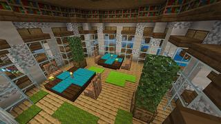 Screenshot of the Minecraft Bedrock Marketplace product Cozy Town created by Waypoint Studios.