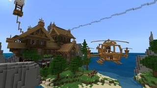 Screenshot of the Minecraft Bedrock Marketplace product Crafting Factory created by Waypoint Studios.