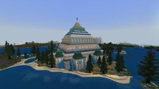 Screenshot of the Minecraft Bedrock Marketplace product Crystal Temple created by Waypoint Studios.