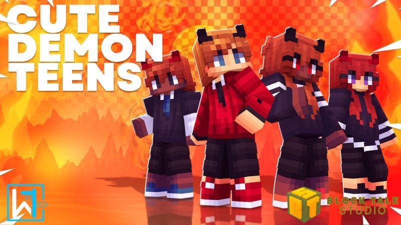 Cute Demon Teens by Waypoint Studios | CHUNK - Minecraft Bedrock ...