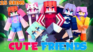 Thumbnail of the Minecraft Bedrock Marketplace product Cute Friends created by Waypoint Studios.