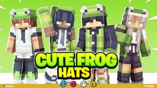 Thumbnail of the Minecraft Bedrock Marketplace product Cute Frog Hats created by Waypoint Studios.