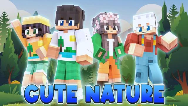 Thumbnail of the Minecraft Bedrock Marketplace product Cute Nature created by Waypoint Studios.