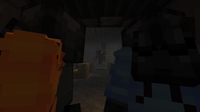 Screenshot of the Minecraft Bedrock Marketplace product Danger Company created by Waypoint Studios.