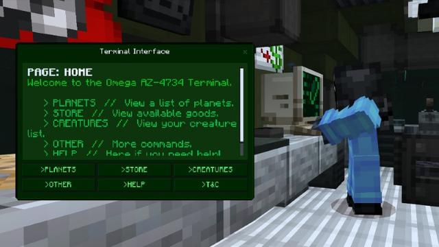 Screenshot of the Minecraft Bedrock Marketplace product Danger Company created by Waypoint Studios.