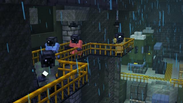 Screenshot of the Minecraft Bedrock Marketplace product Danger Company created by Waypoint Studios.