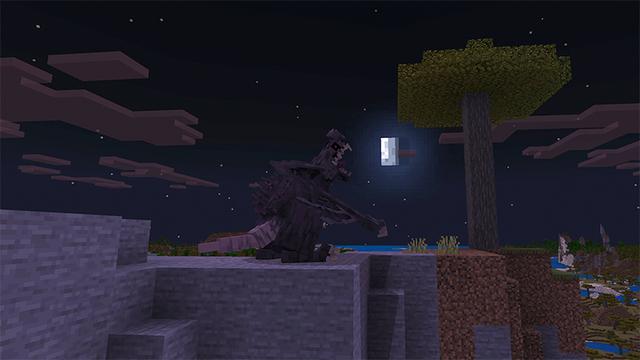 Screenshot of the Minecraft Bedrock Marketplace product Dark Harvest created by Waypoint Studios.