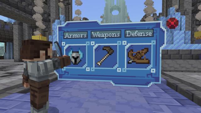 Screenshot of the Minecraft Bedrock Marketplace product Defend the Kingdom created by Waypoint Studios.